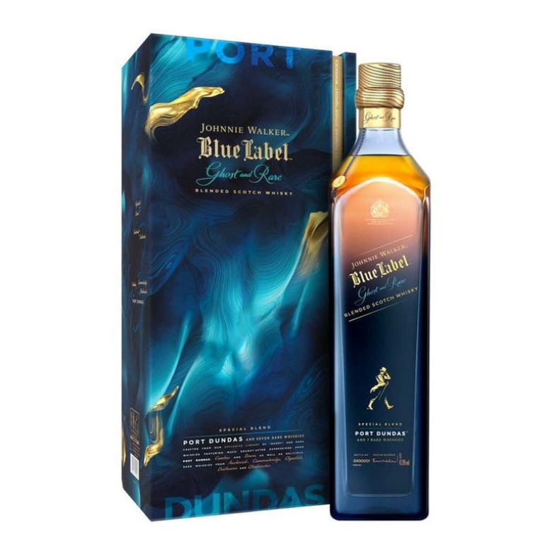 Immagine di WHISKY JOHNNIE WALKER BLUE LABEL -70CL - GHTR 5 PORTDUND SCOTCH WHISKY ASTUCCIATO