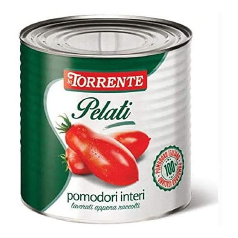 Immagine di LA TORRENTE POMODORI PELATI 3KG - Confezione da 6 Pezzi -