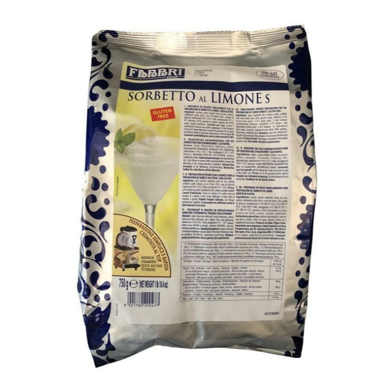 Immagine di FABBRI SORBETTO LIMONE 750GR -