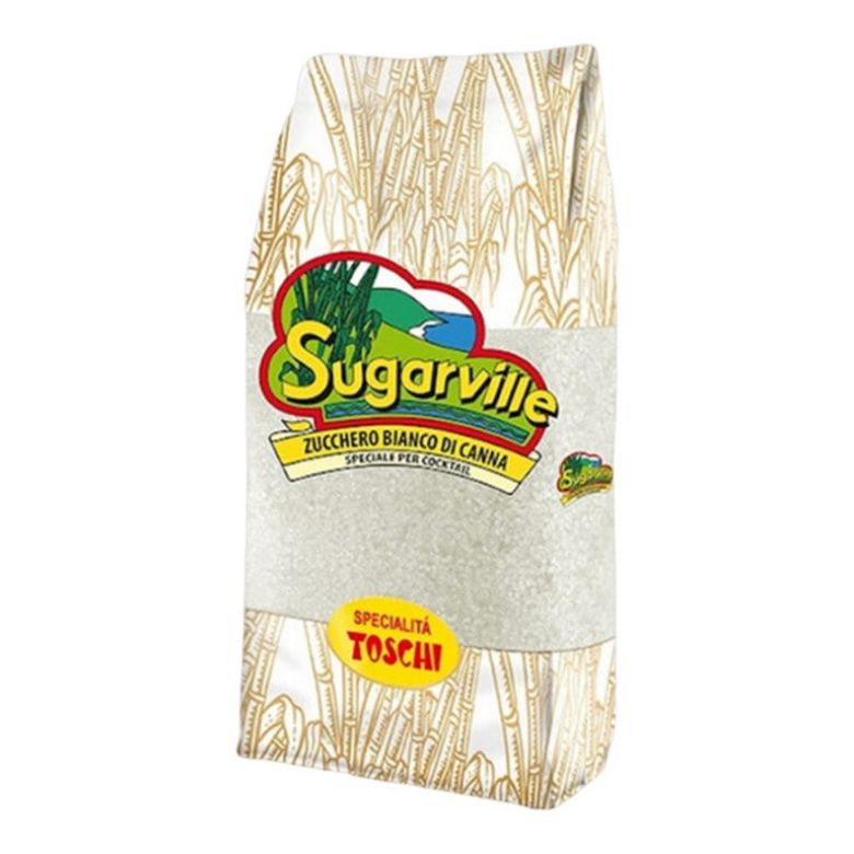 Immagine di ZUCCHERO DI CANNA 1KG BIANCO SUGARVILLE - TOSCHI