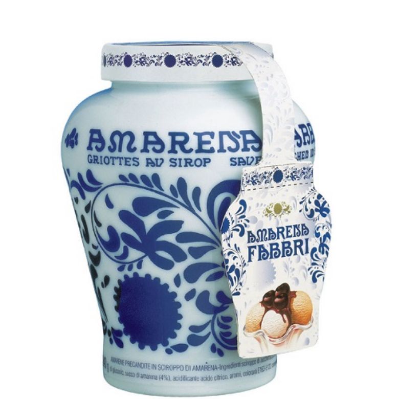 Immagine di VASO AMARENA FRUTTO FABBRI 230GR. - Confezione da 6 Pezzi -