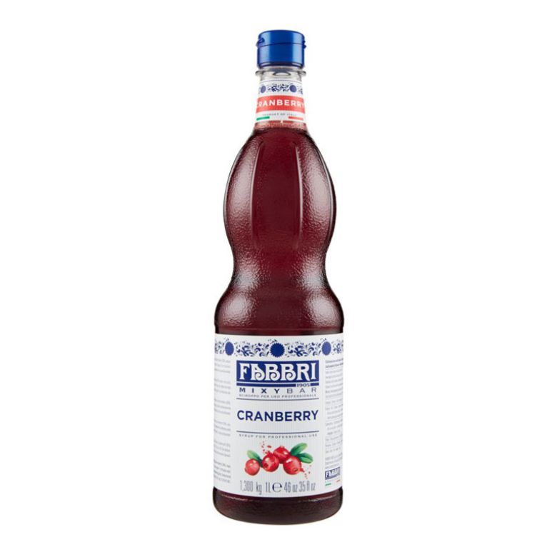 Immagine di FABBRI SCIROPPO MIXYBAR CRANBERRY 1,3 KG