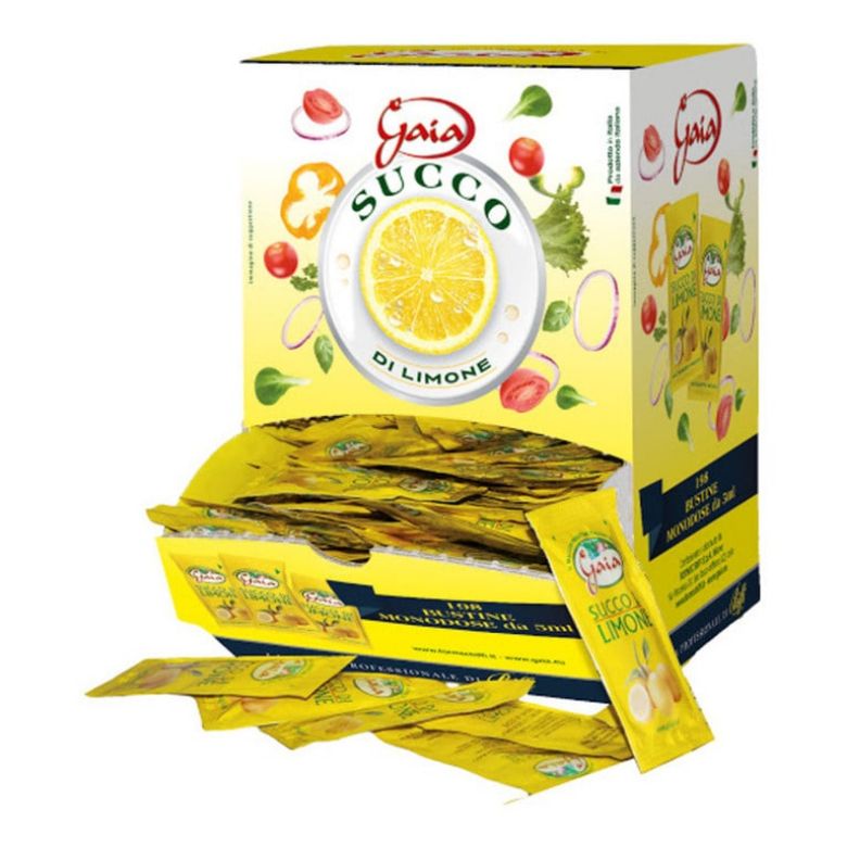 Immagine di SUCCO DI LIMONE MONOUSO GAIA 198pz.x5ml -