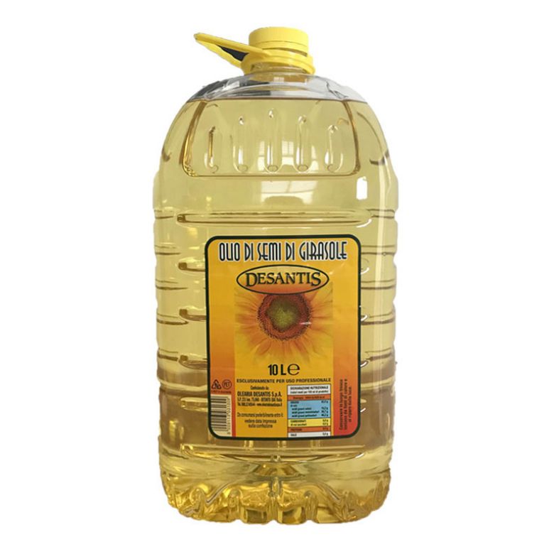 Immagine di OLIO DI SEMI GIRASOLE DESANTIS 10lt PET - Confezione da 2 Pezzi