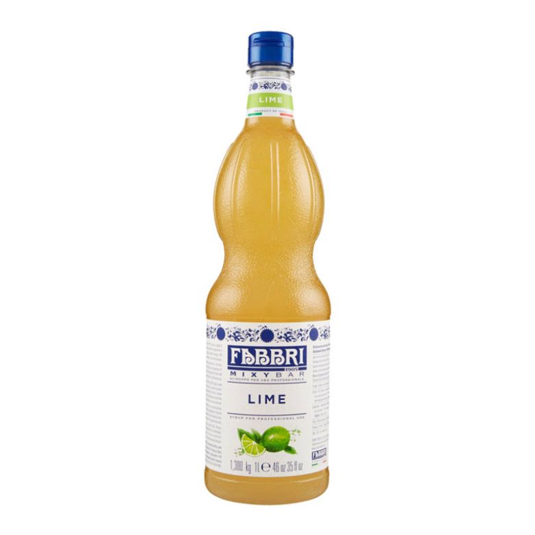 Immagine di FABBRI SCIROPPO MIXYBAR LIME 1,3 KG