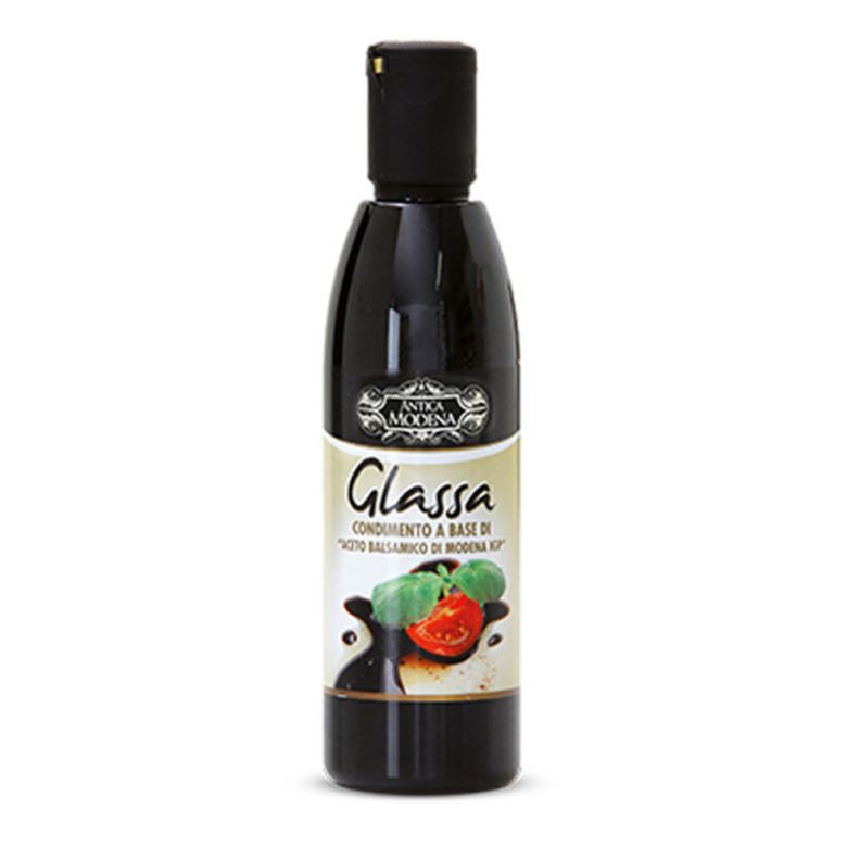 Immagine di GLASSA DI ACETO BALSAMICO 250ML - Confezione da 12 Pezzi - IGP ANTICO CASALE DI MODENA