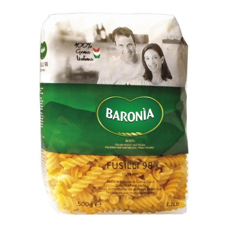 Immagine di PASTA FUSILLI BARONIA 500g - Confezione da 24 Pezzi -