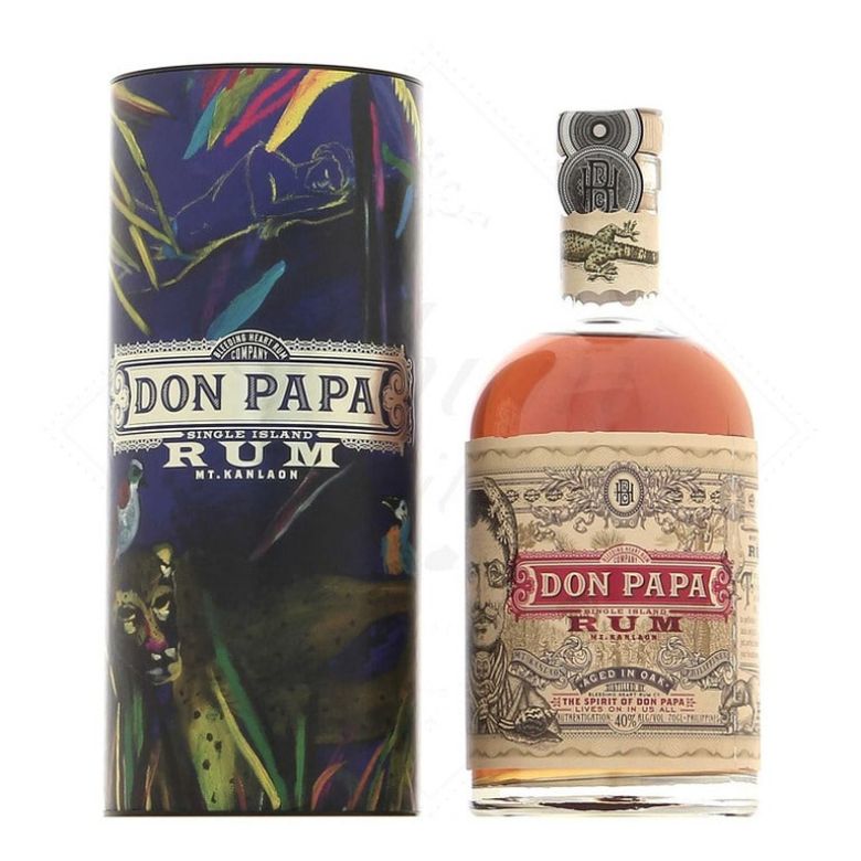 Immagine di RUM DON PAPA ALICE MT.KANLAON 7YO -70CL - ASTUCCIATO