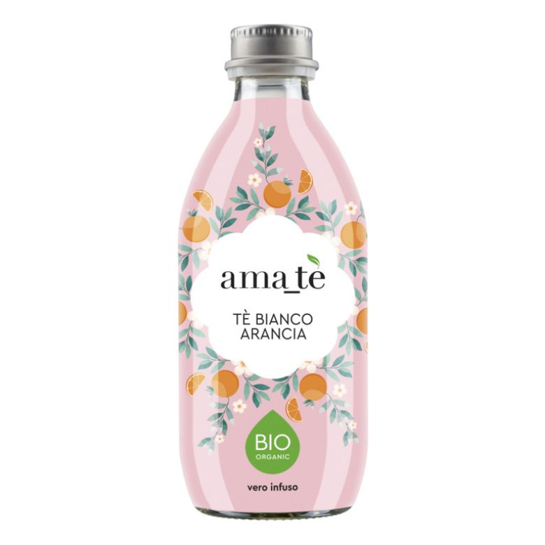 Immagine di AMA_TE' BIANCO ARANCIA  BIO 0,33CL - Confezione da 12 Bottiglie -