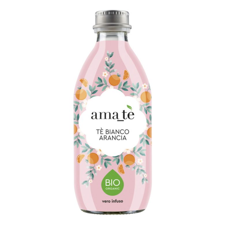 Immagine di AMA_TE' BIANCO ARANCIA  BIO 0,33CL - Confezione da 12 Bottiglie -