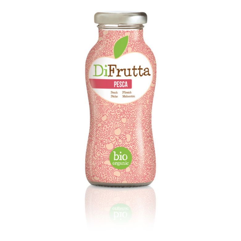 Immagine di DIFRUTTA PESCA BIO 0,20CL - Confezione da 24 Bottiglie