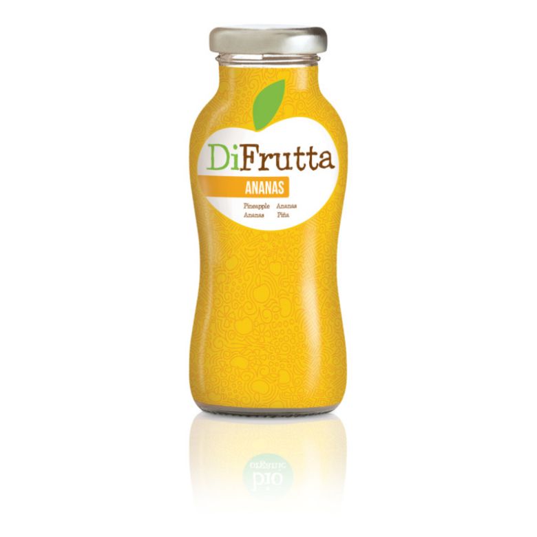 Immagine di DIFRUTTA ANANAS BIO 0,20CL - Confezione da 24 Bottiglie