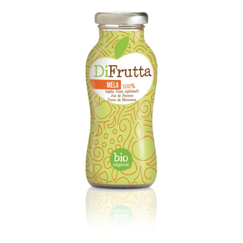 Immagine di DIFRUTTA MELA 100% BIO 0,20CL - Confezione da 24 Bottiglie