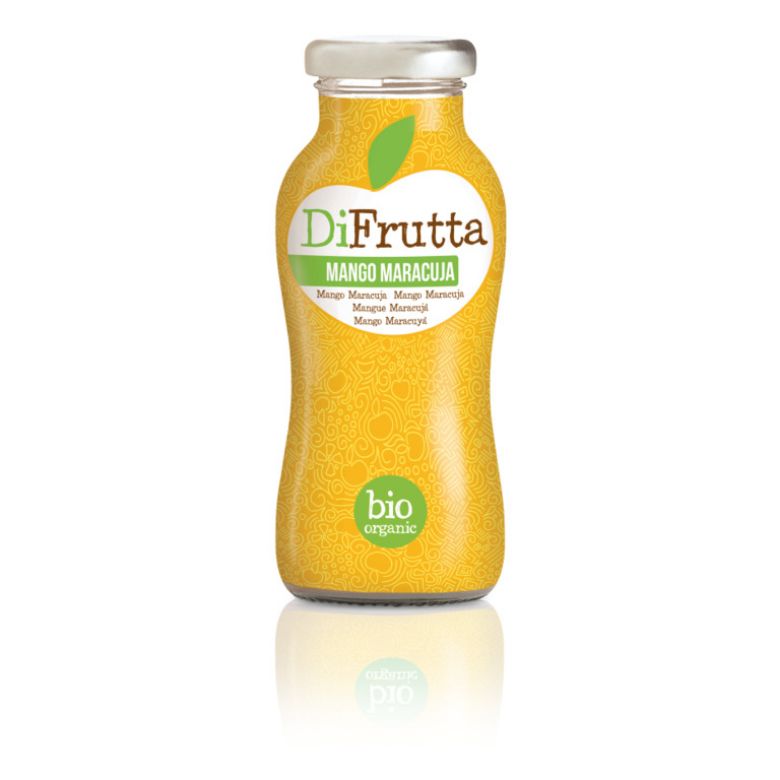 Immagine di DIFRUTTA MANGO E MARACUJA BIO 0,20CL - Confezione da 24 Bottiglie