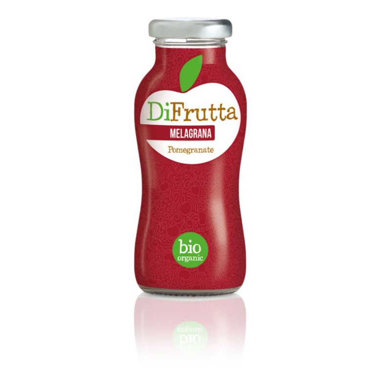 Immagine di DIFRUTTA MELAGRANA BIO 0,20CL - Confezione da 24 Bottiglie