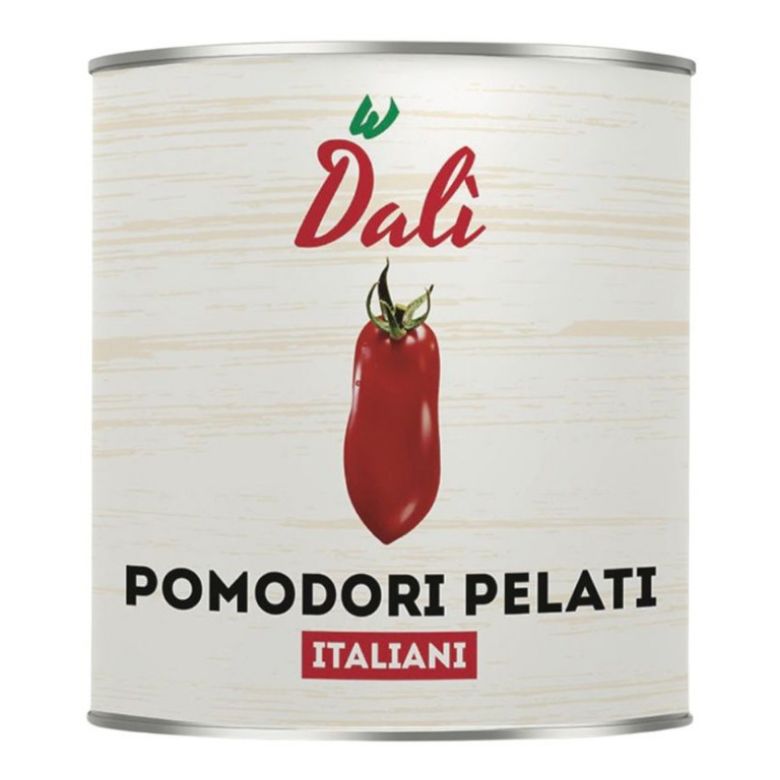 Immagine di POMODORI PELATONI 3KGR LATTA DALI' - Confezione da 6 Pezzi