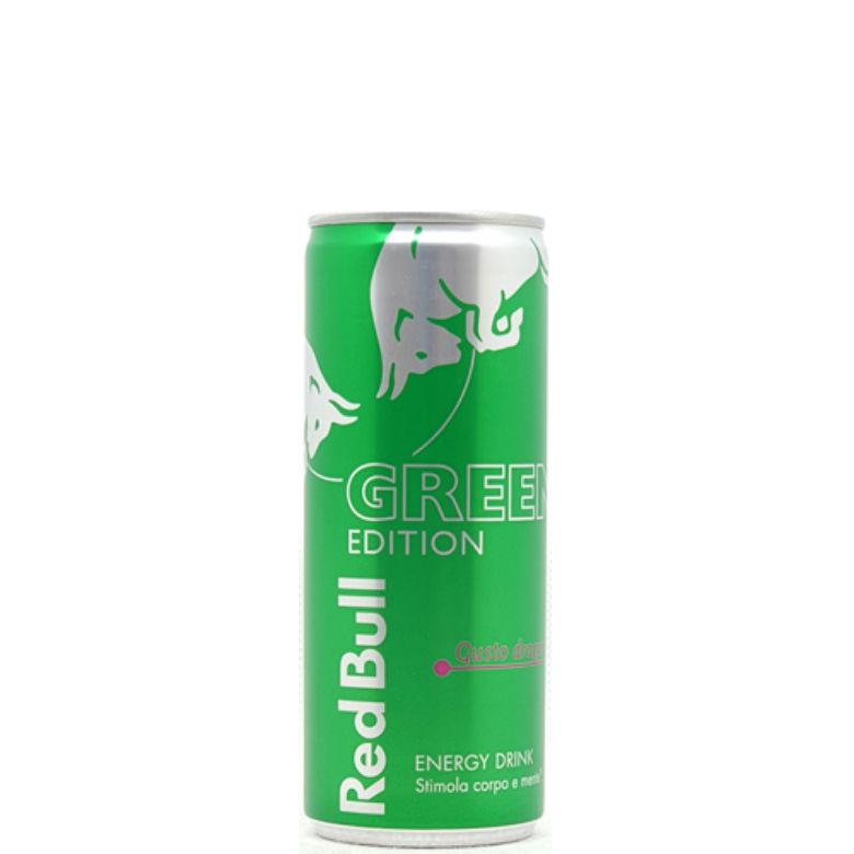 Immagine di RED BULL VERDE-25CL LATTINA - Confezione da 24 Barattoli - GUSTO DRAGON FRUIT