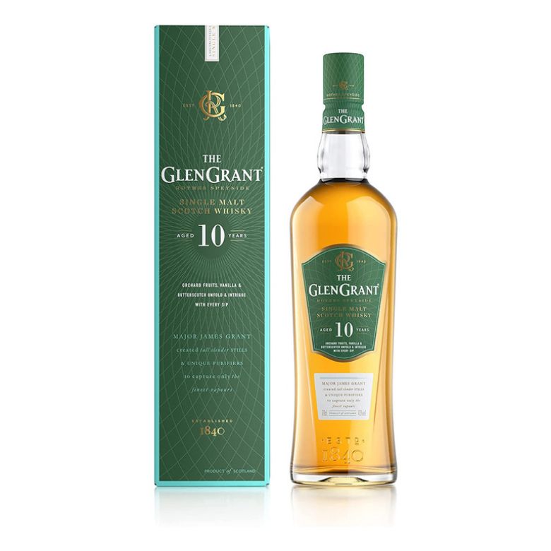 Immagine di WHISKY GLEN GRANT-AGED 10 YEARS- 70CL - ROTHES SPEYSIDE-SINGLE MALT SCOTCH