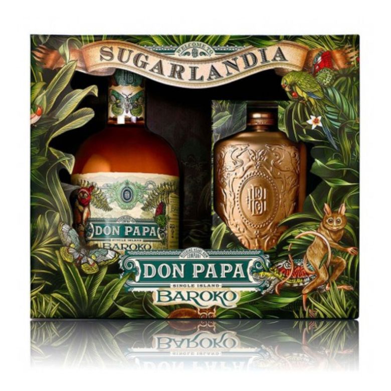 Immagine di RUM DON PAPA BAROKO DA 70CL + FIASCA