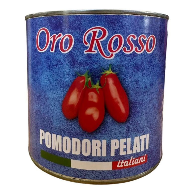 Immagine di POMODORI PELATI ORO ROSSO 3KGR ITALIANI - Confezione da 6 Pezzi