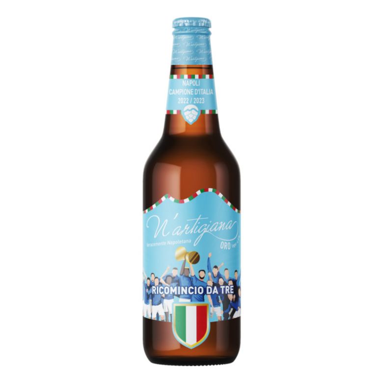 Immagine di BIRRA N'ARTIGIANA SCUDETTO ORO-66CL LAGE