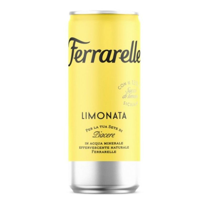 Immagine di FERRARELLE LIMONATA  250 ML. LATTINA - Confezione da 12 Bottiglie