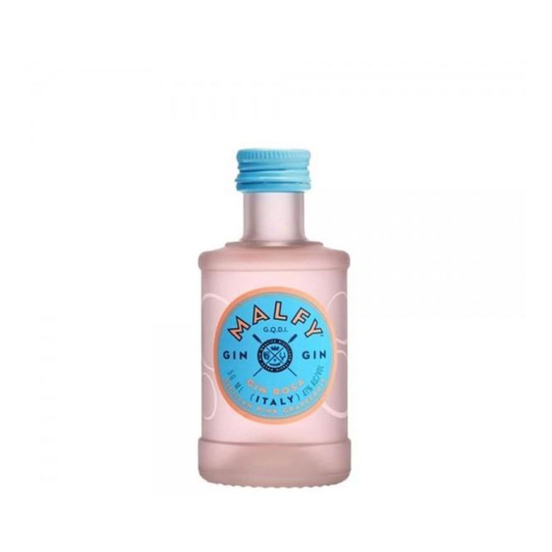 Immagine di GIN MALFY ROSA MIGNON 5CL - Confezione da 12 Bottiglie - POMPELMO ROSA