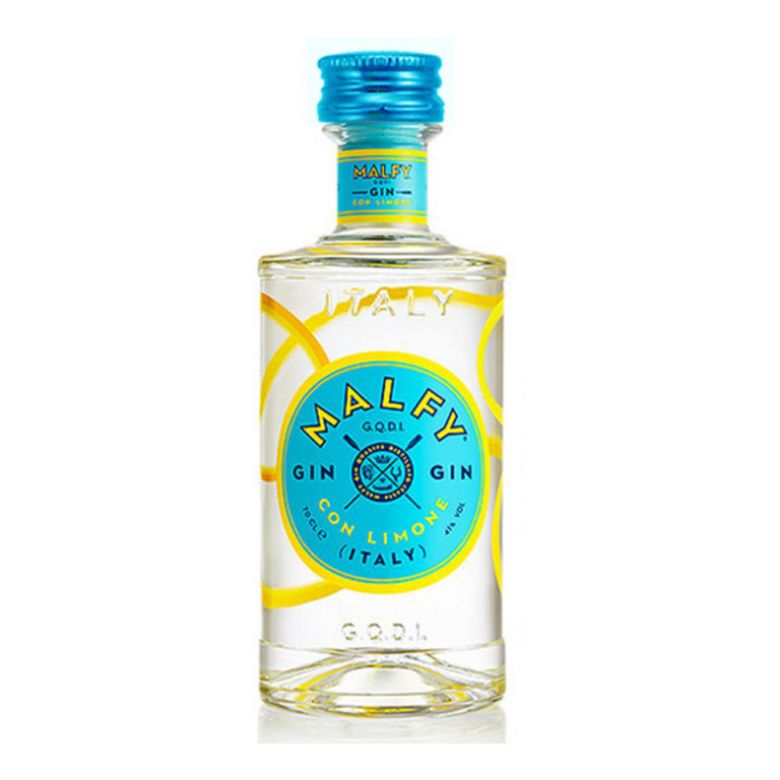 Immagine di GIN MALFY LIMONE MIGNON 5CL - Confezione da 12 Bottiglie - LIMONE