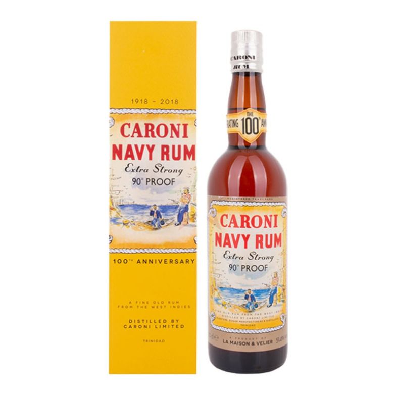 Immagine di RUM CARONI NAVY RUM EXTRA STRONG-18 YEAR - 100 ANNIVERSARY 90° PROOF