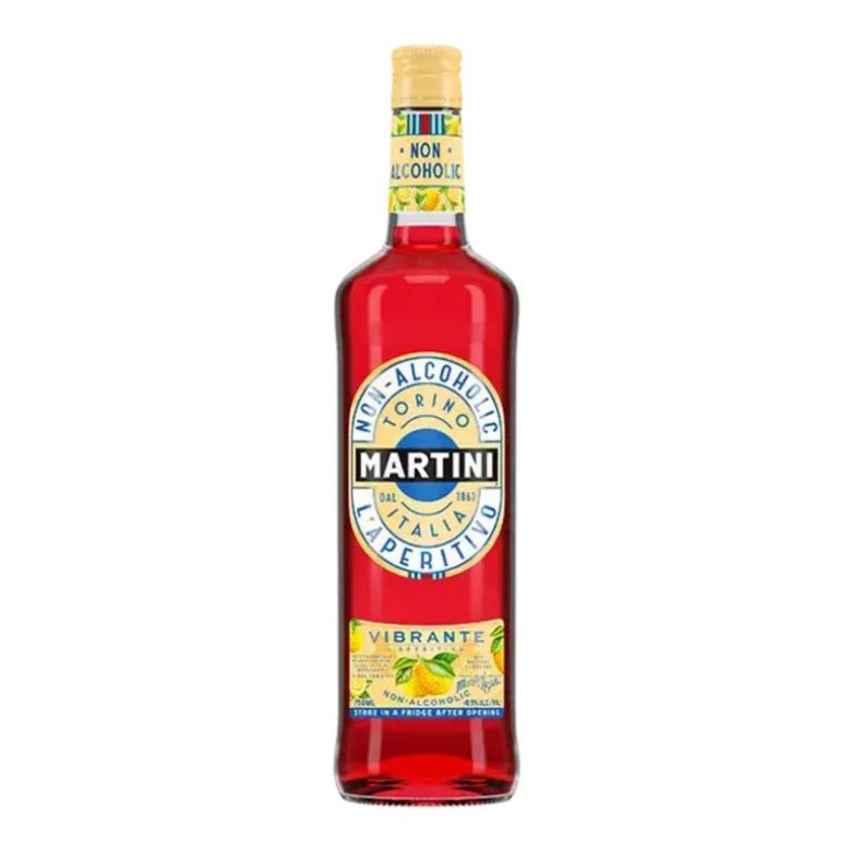 Immagine di MARTINI L'APERITIVO NON-ALCOLICO VIBRANT - VIBRANTE 75CL.