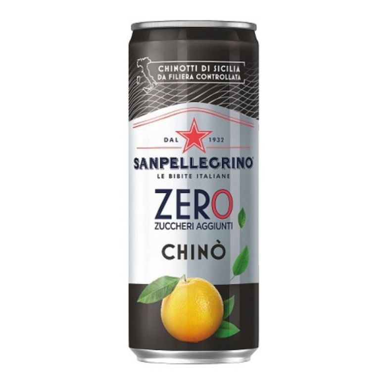 Immagine di SANPELLEGRINO CHINÒ ZERO 33 CL LATTINA - Confezione da 24 Litro