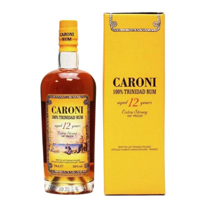 Immagine di RUM CARONI 12 YEARS-70CL - 100%TRINIDAD RUM-EXTRA STRONG 100°PROOF