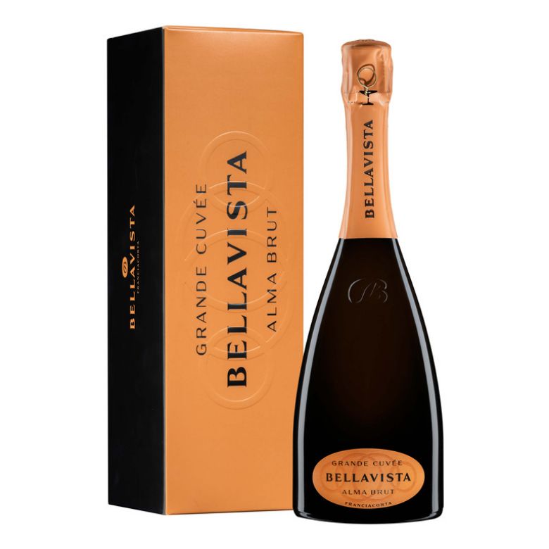 Immagine di BELLAVISTA SPUMANTE GRANDE CUVÉE 75CL - ALMA BRUT FRANCIACORTA ASTUCCIATA