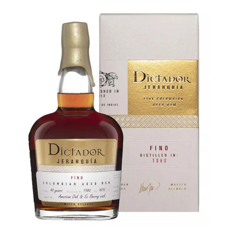 Immagine di RUM DICTADOR JERARQUIA FINO COLUMBIAN - AGED 35 YEARS - 70CL  DISTILLER 1987