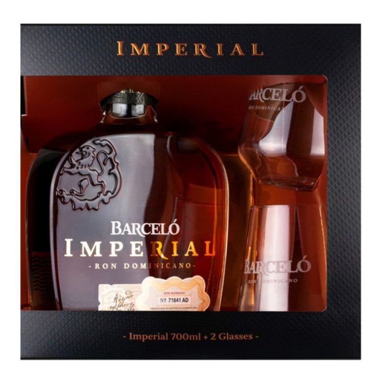 Immagine di RUM BARCELO IMPERIAL - RON DOMINICANO - 70CL + 2 BICCHIERI