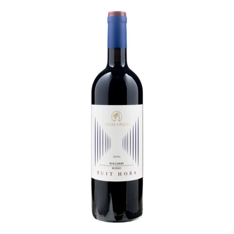 Immagine di VINO CACCIA AL PIANO "RUIT HORA" 2021 - BOLGHERI DOC-75CL