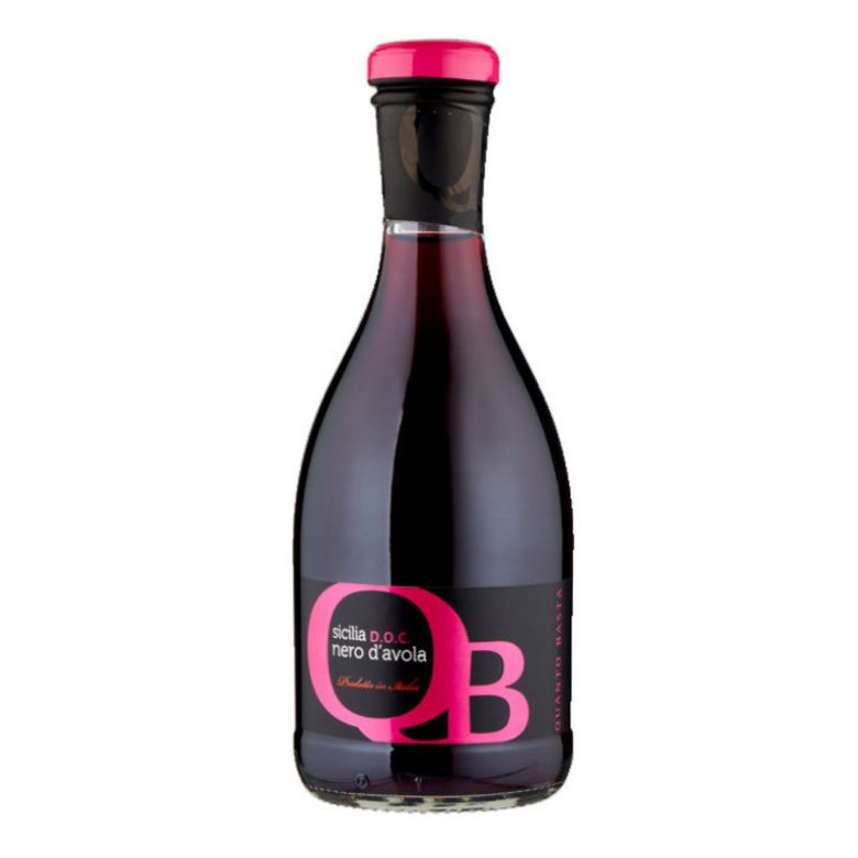 Immagine di VINO QUANTO BASTA 2021 NERO D'AVOLA - Confezione da 24 Bottiglie - SICILIA DOC NERO D'AVOLA-25CL