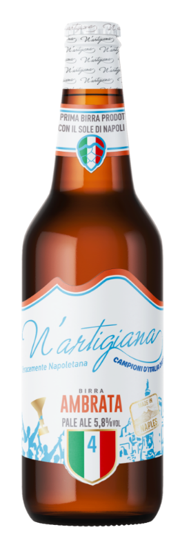 Immagine di BIRRA N'ARTIGIANA AMBRATA-33CL - PALE ALE