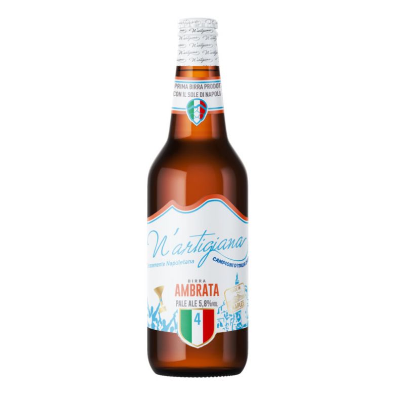 Immagine di BIRRA N'ARTIGIANA AMBRATA-66CL - PALE ALE